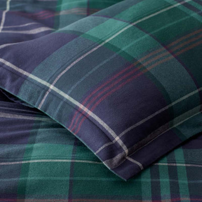 Classic Plaid Ultra-Cozy Cotton Flannel Flat Bed Sheet