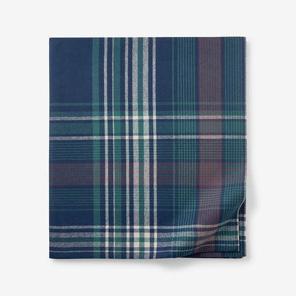 Classic Plaid Ultra-Cozy Cotton Flannel Flat Bed Sheet