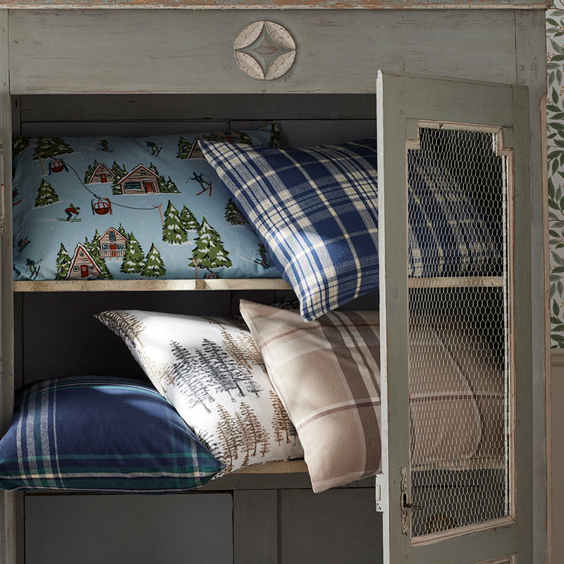 Classic Plaid Ultra-Cozy Cotton Flannel Pillowcase Set