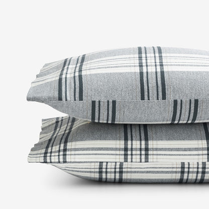 Classic Plaid Ultra-Cozy Cotton Flannel Pillowcase Set