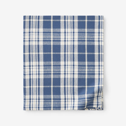 Classic Plaid Ultra-Cozy Cotton Flannel Flat Bed Sheet