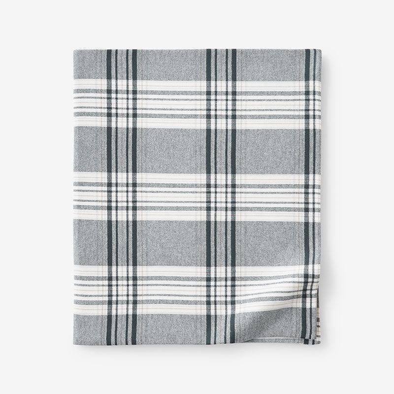 Classic Plaid Ultra-Cozy Cotton Flannel Flat Bed Sheet