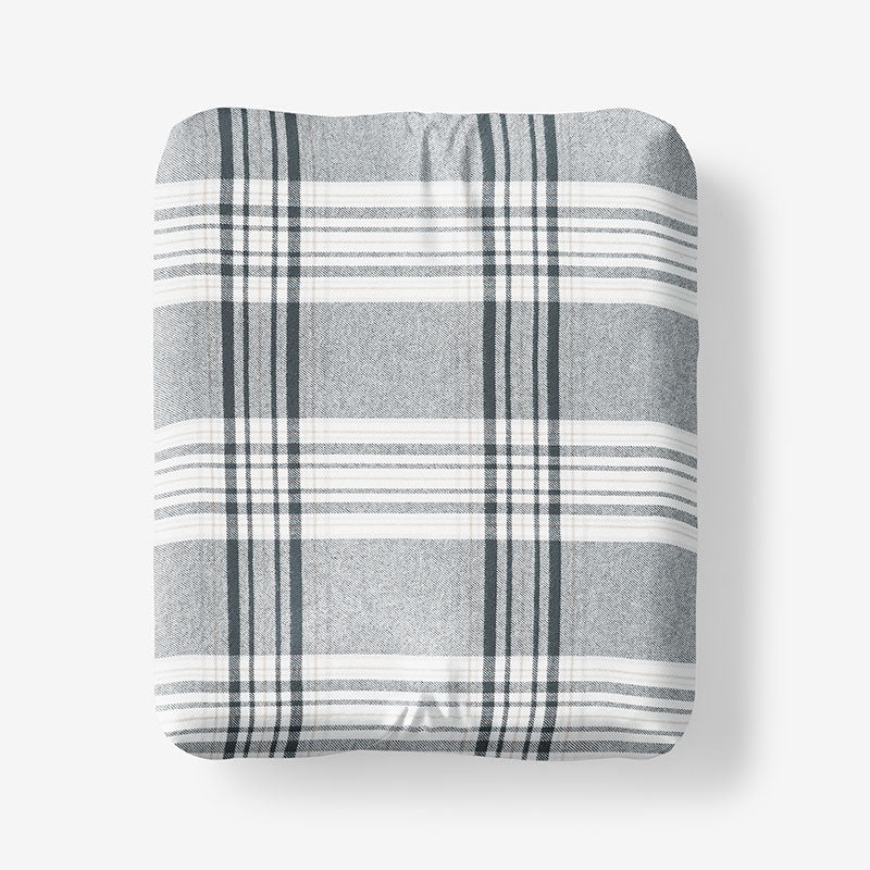 Classic Plaid Ultra-Cozy Cotton Flannel Fitted Bed Sheet
