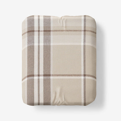 Classic Plaid Ultra-Cozy Cotton Flannel Fitted Bed Sheet
