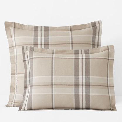Classic Plaid Ultra-Cozy Cotton Flannel Sham