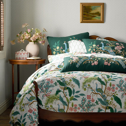 Peacock Classic Smooth Sateen Duvet Cover