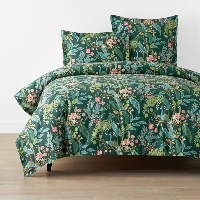 Peacock Classic Smooth Sateen Duvet Cover