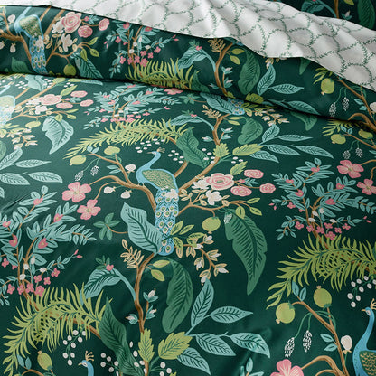 Peacock Classic Smooth Sateen Duvet Cover
