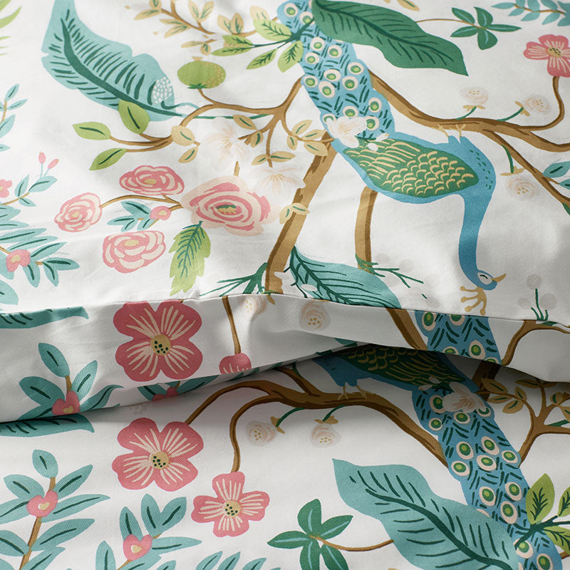 Peacock Classic Smooth Sateen Duvet Cover