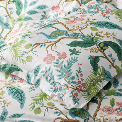 Peacock Classic Smooth Sateen Comforter