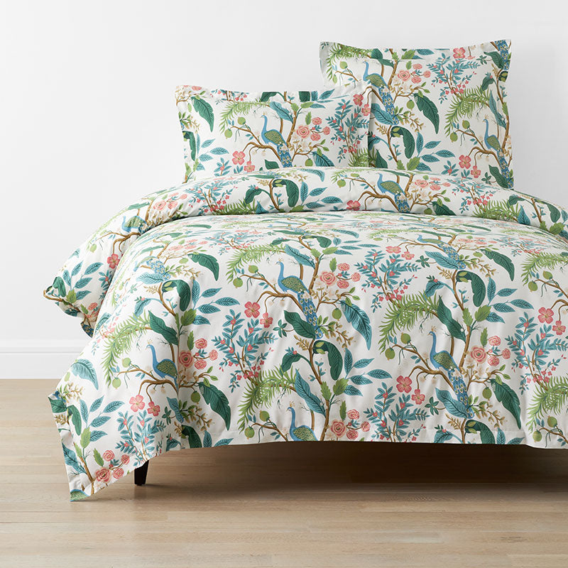 Peacock Classic Smooth Sateen Duvet Cover