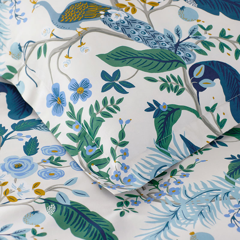 Peacock Classic Smooth Sateen Duvet Cover