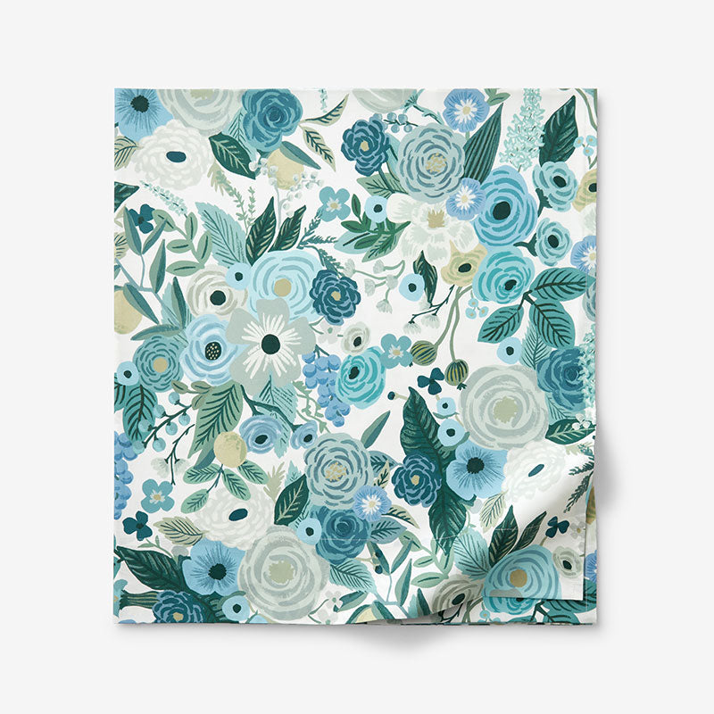 Garden Party Classic Cool Cotton Percale Flat Bed Sheet