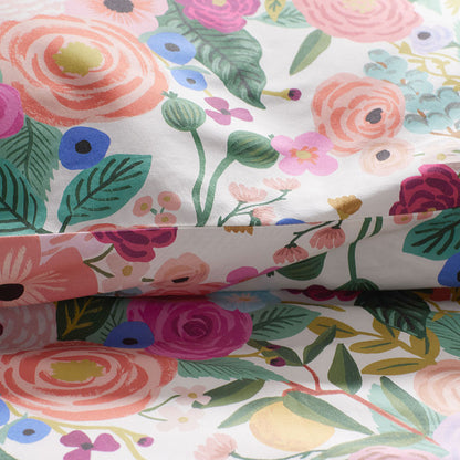 Garden Party Classic Cool Cotton Percale Bed Sheet Set