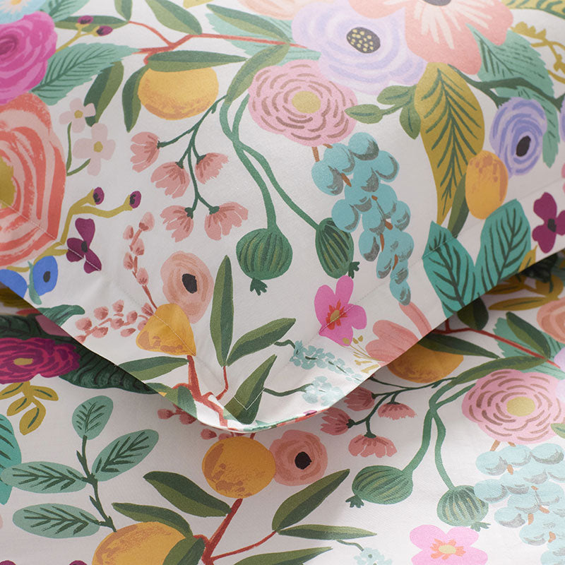 Garden Party Classic Cool Cotton Percale Flat Bed Sheet