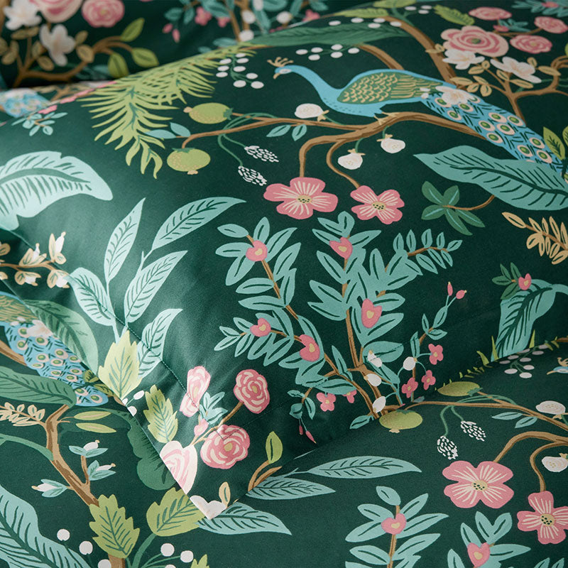Peacock Classic Smooth Sateen Duvet Cover