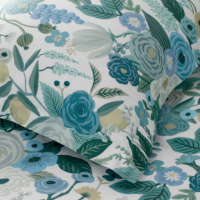 Garden Party Classic Cool Cotton Percale Flat Bed Sheet