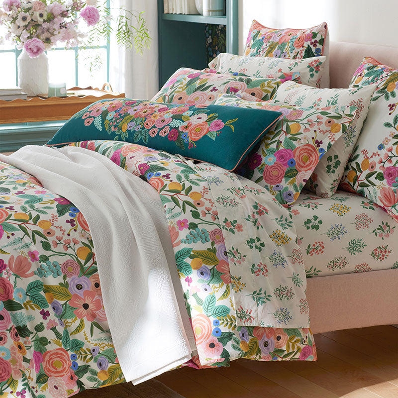 Garden Party Classic Cool Cotton Percale Duvet Cover