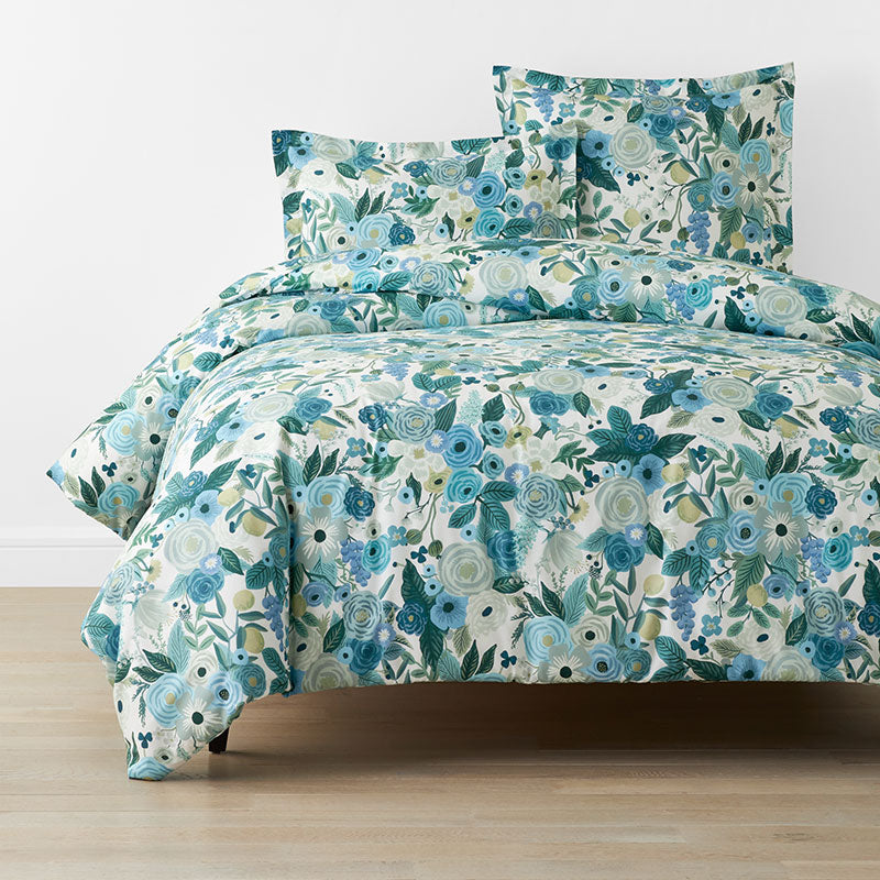 Garden Party Classic Cool Cotton Percale Duvet Cover