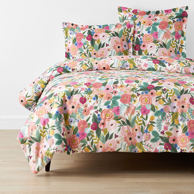 Garden Party Classic Cool Cotton Percale Duvet Cover