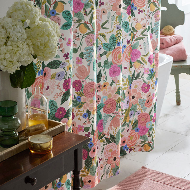 Garden Party Classic Cool Cotton Percale Shower Curtain