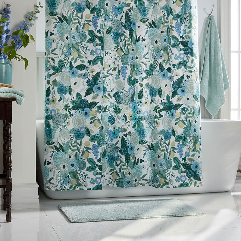 Garden Party Classic Cool Cotton Percale Shower Curtain