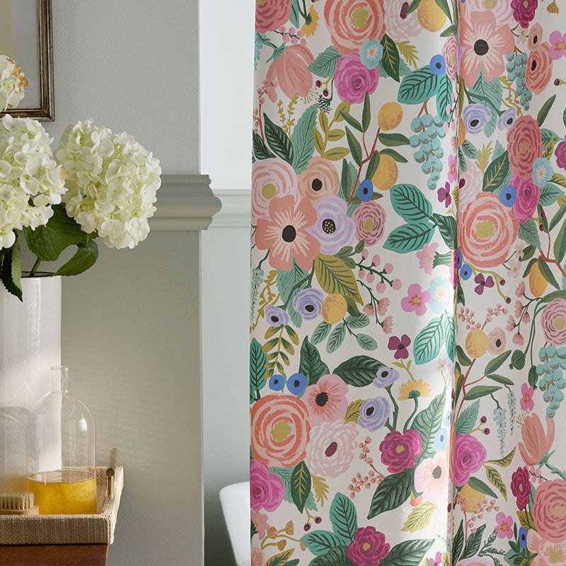 Garden Party Classic Cool Cotton Percale Shower Curtain