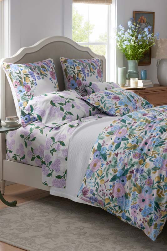 Garden Party Embroidered Decorative Square Pillow Cover