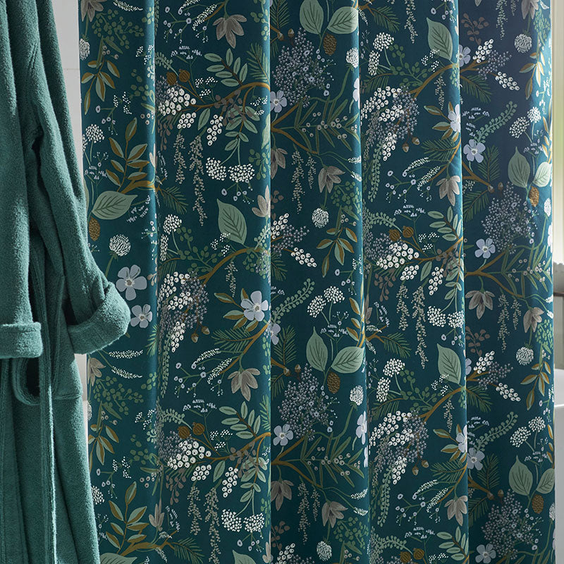 Juniper Forest Classic Smooth Sateen Shower Curtain