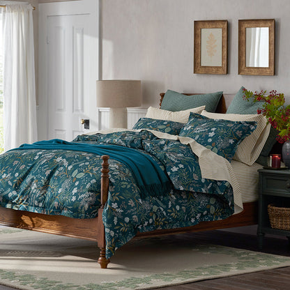 Juniper Forest Classic Smooth Sateen Flat Bed Sheet