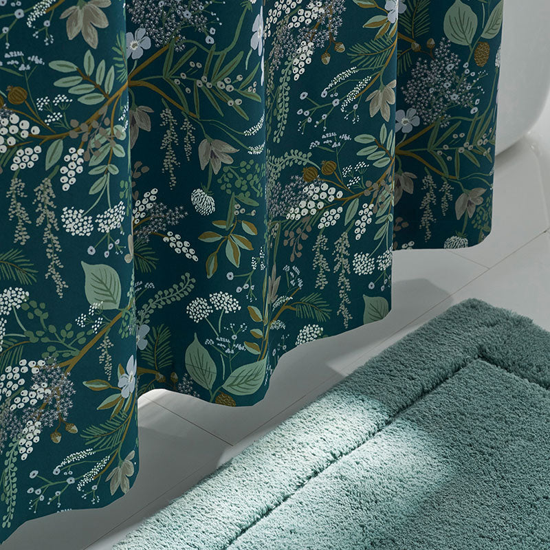 Juniper Forest Classic Smooth Sateen Shower Curtain