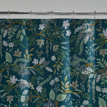 Juniper Forest Classic Smooth Sateen Shower Curtain