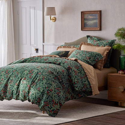 Willowberry Classic Cool Cotton Percale Bed Sheet Set