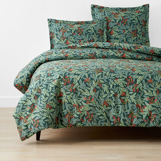 Willowberry Classic Cool Cotton Percale Duvet Cover