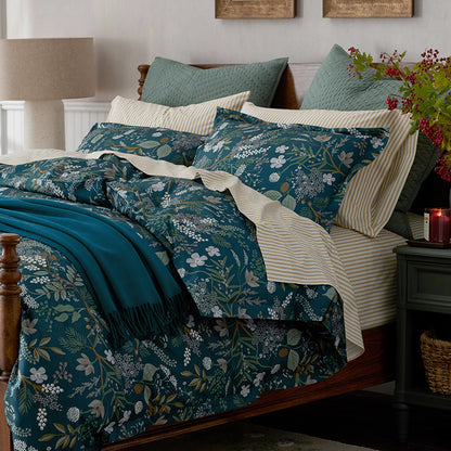 Juniper Forest Classic Smooth Sateen Bed Sheet Set