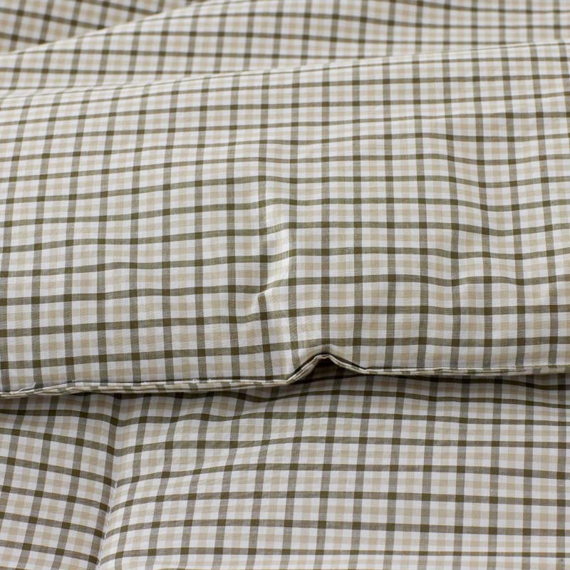 Classic Stripes and Plaids Cool Yarn-Dyed Cotton Percale Comforter