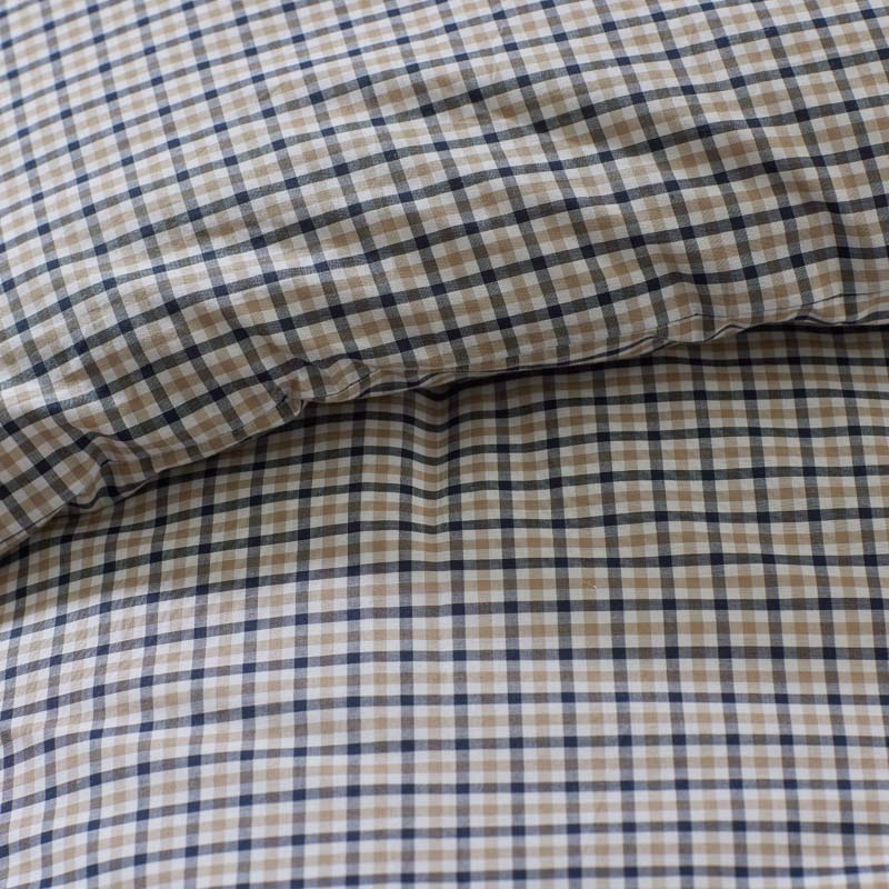 Classic Stripes and Plaids Cool Yarn-Dyed Cotton Percale Comforter