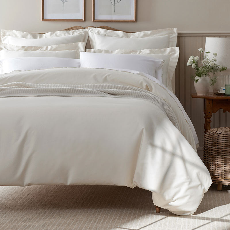 Sateen Classic Smooth Solid Bed Sheet Set