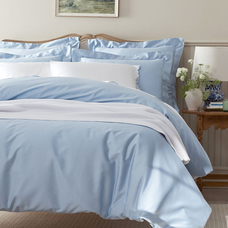Sateen Classic Smooth Solid  Duvet Cover