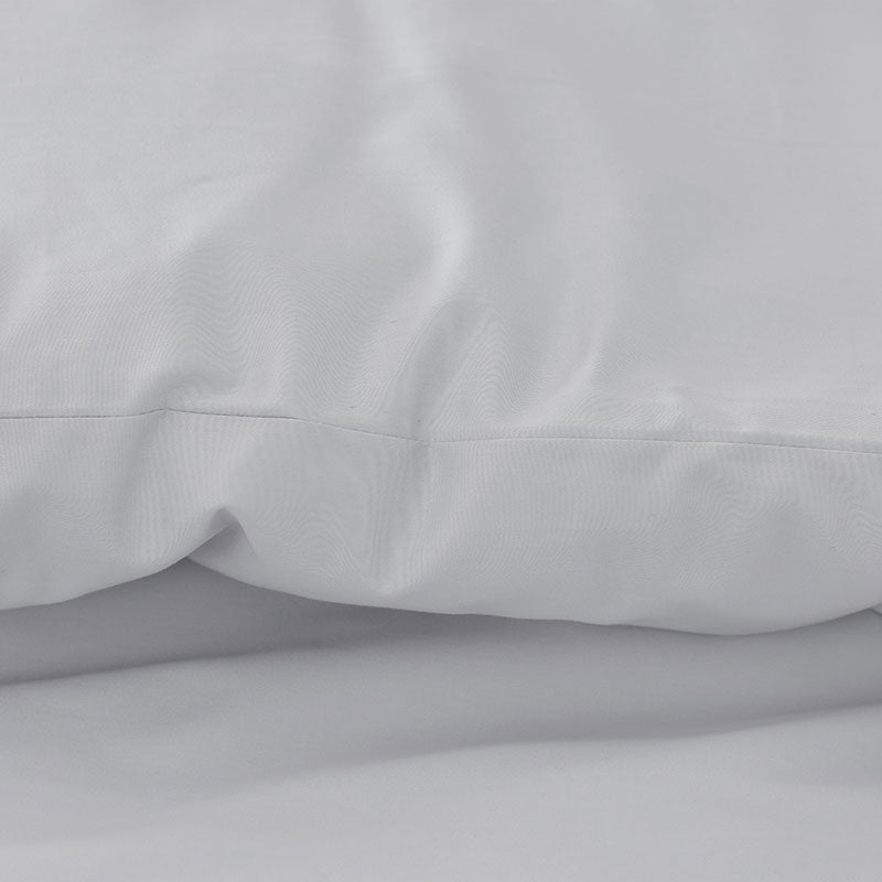 Sateen Classic Smooth Solid  Pillowcase Set
