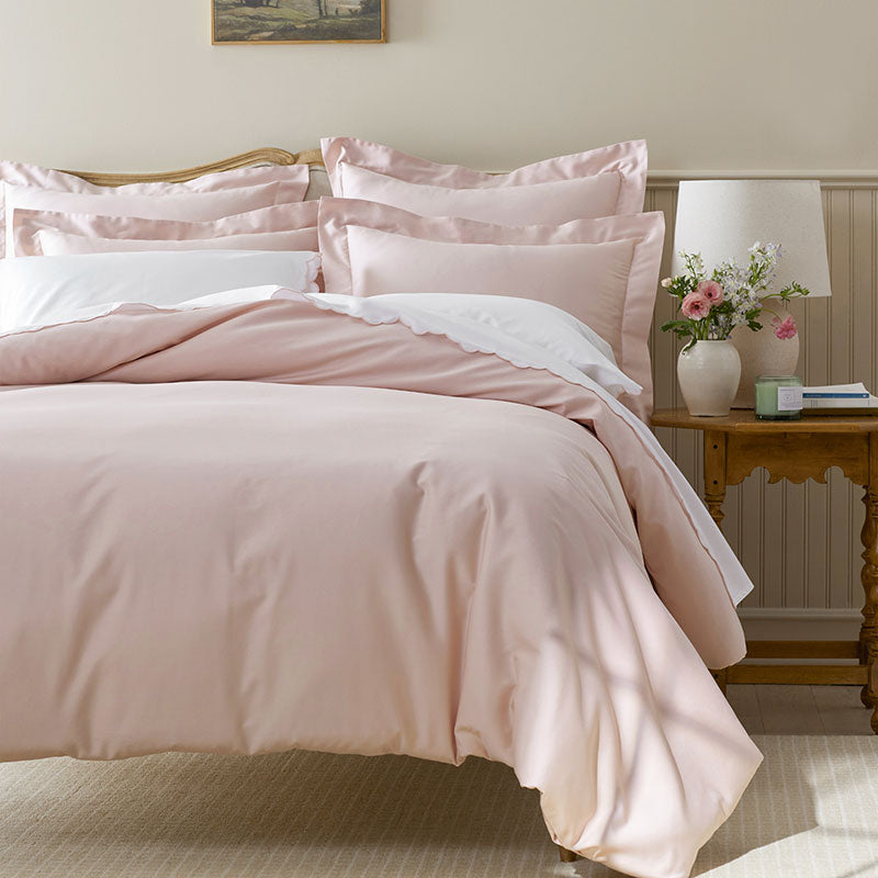 Sateen Classic Smooth Solid Bed Sheet Set