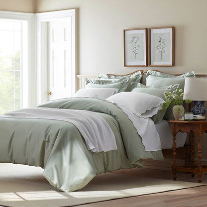 Sateen Classic Smooth Solid Sham