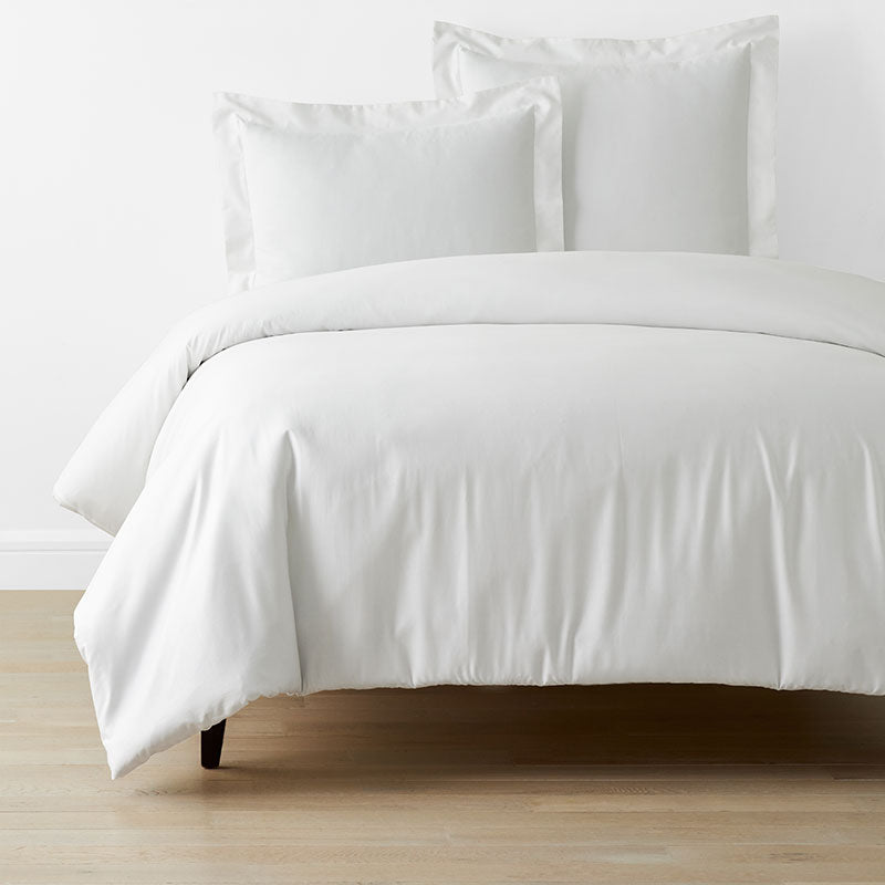 Sateen Classic Smooth Solid  Duvet Cover