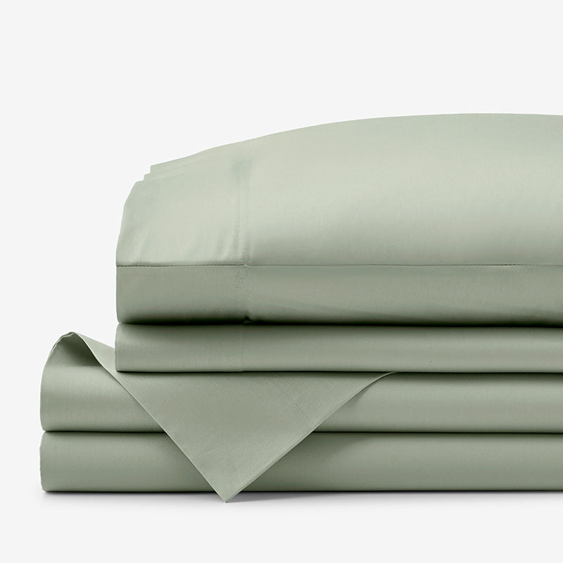 Sateen Classic Smooth Solid Bed Sheet Set