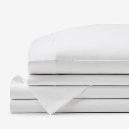 Sateen Classic Smooth Solid Bed Sheet Set