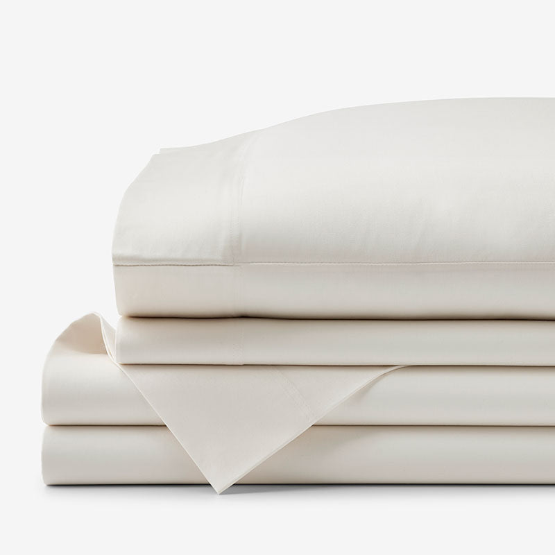 Sateen Classic Smooth Solid Bed Sheet Set