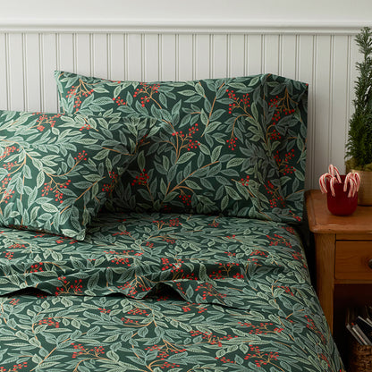 Willowberry Classic Cool Cotton Percale Fitted Bed Sheet