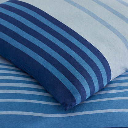 T-Shirt Soft Jersey Knit Stripe Yarn-Dyed Sham