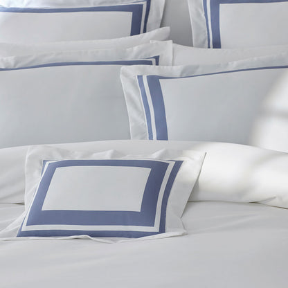 Double Border Premium Smooth Supima® Cotton Wrinkle-Free Sateen Decorative Lumbar Pillow Cover