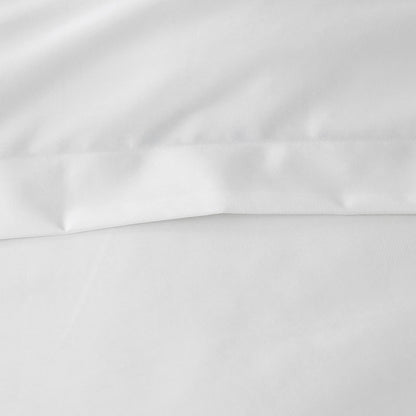Double Border Premium Smooth Supima® Cotton Wrinkle-Free Sateen Duvet Cover